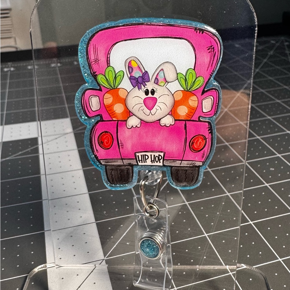 Easter Bunny Badge Reel
